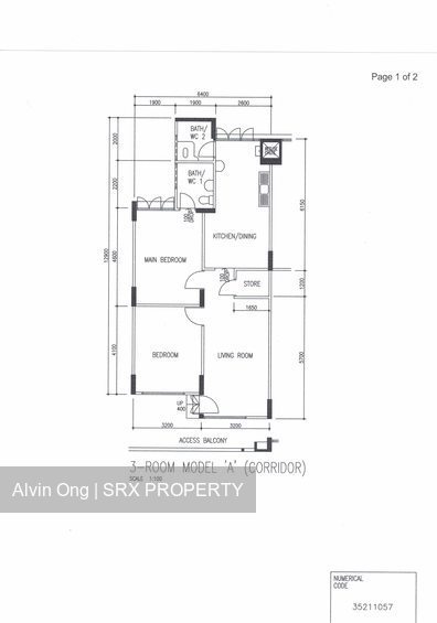 Blk 176 Bukit Batok West Avenue 8 (Bukit Batok), HDB 3 Rooms #199582012